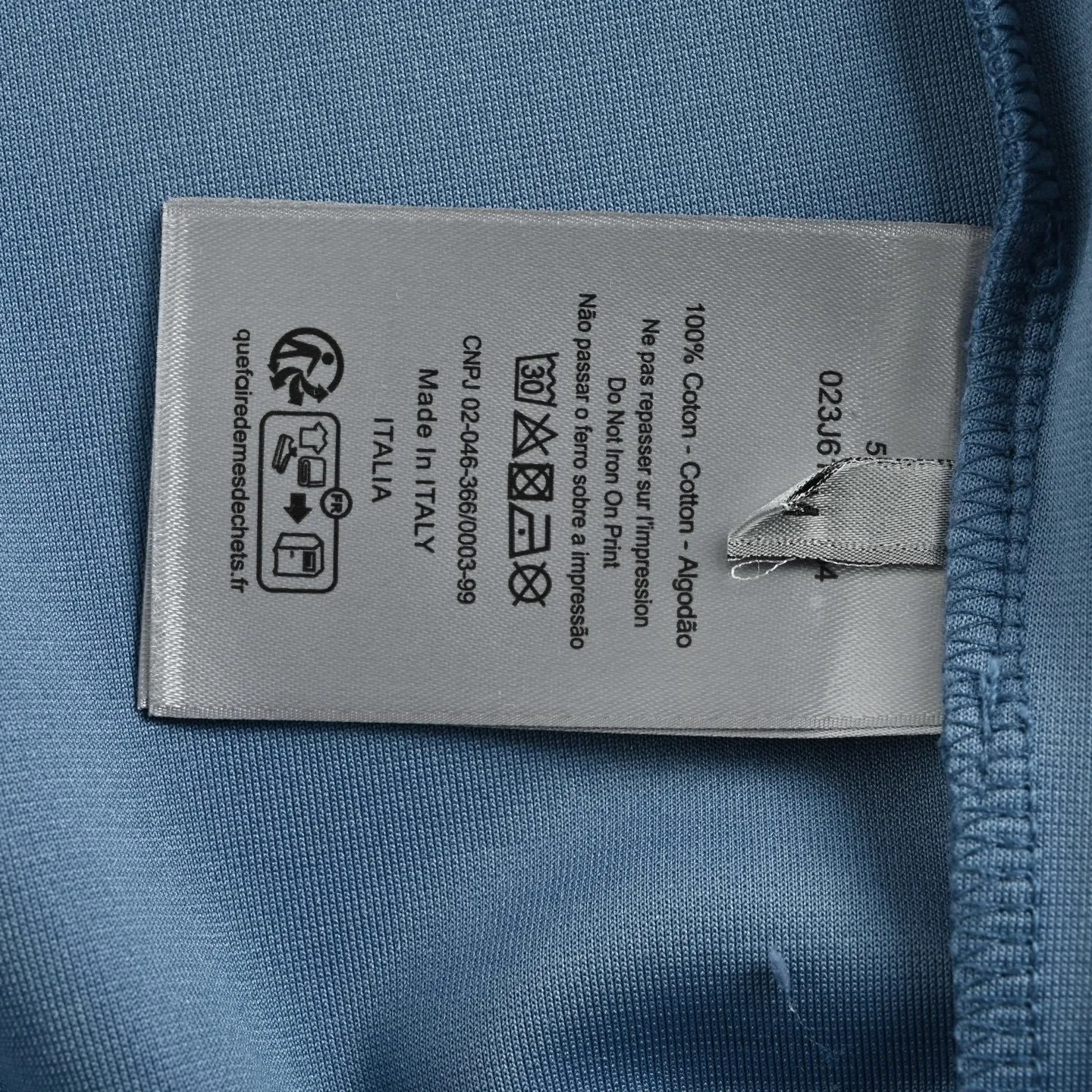 Louis Vuitton/Louis Vuitton 25Fw old flower jacquard embroidered zipper hooded denim jacket